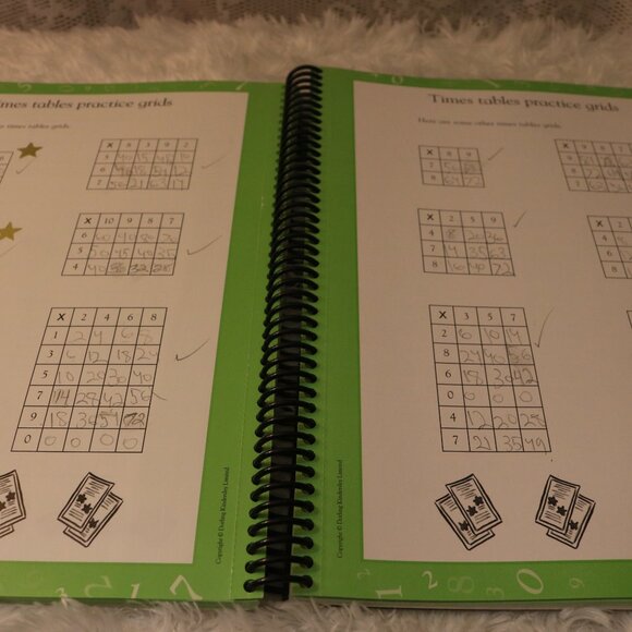 Math Made Easy 4th grade workbook *3 pages written in total* - Picture 4 of 6